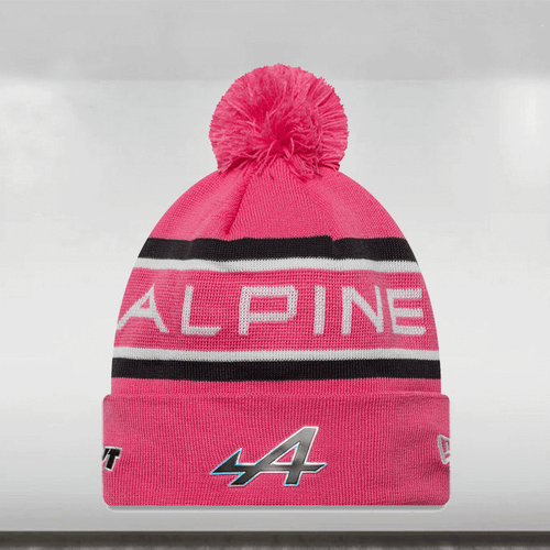 2025 Alpine Racing Team Pink Cuff Knit Beanie