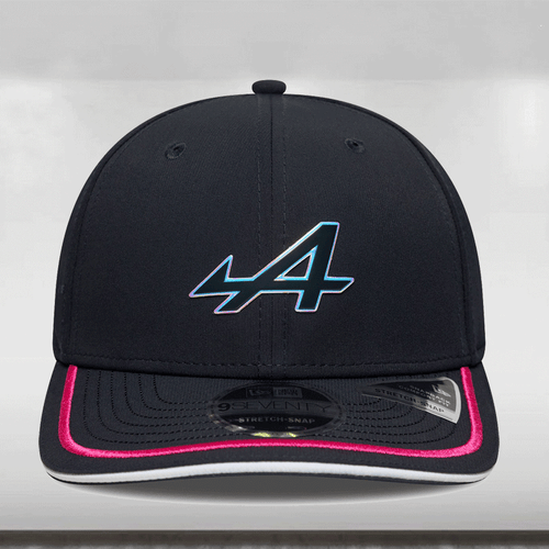 2025 Alpine F1 Team 9Seventy Cap Stretch Snap Adults - Navy