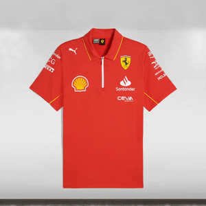 2024 Scuderia Ferrari F1 Team Polo - Large
