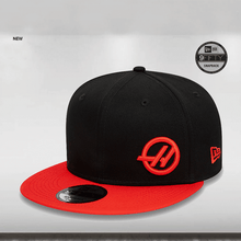 Load image into Gallery viewer, 2024 MoneyGram Haas F1 Black 9FIFTY Snapback Cap ML