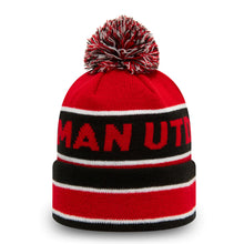 Load image into Gallery viewer, Manchester United Jake Cuff Beanie Adults - Oxford Blue