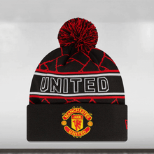 Load image into Gallery viewer, Manchester United Sport Beanie Adults - Black/Scarlet