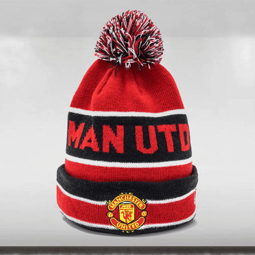 Manchester United Jake Cuff Beanie Adults - Oxford Blue