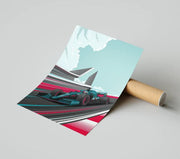 Aston Martin Silverstone GP Print