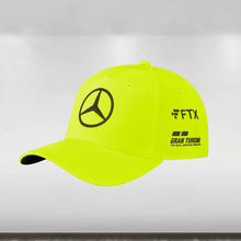 Load image into Gallery viewer, 2022 Mercedes-AMG Petronas Lewis Hamilton Neon Party British GP Cap
