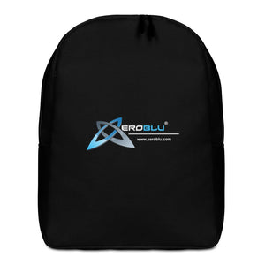 XeroBlu Black Minimalist Backpack