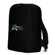 XeroBlu Black Minimalist Backpack
