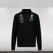2023 Mercedes-AMG F1 Team Long sleeve Knitted Polo - Large