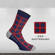 Load image into Gallery viewer, Heel Thread 930 Shottenkaro Socks